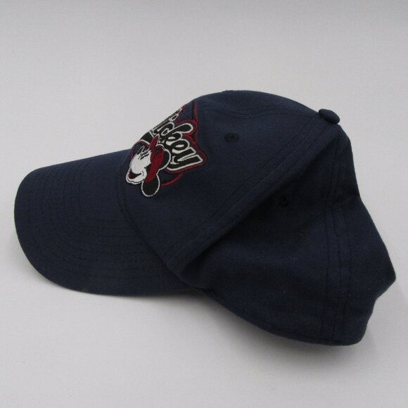 Vintage Disney Mickey Mouse Snapback Hat Adjustable Blue Cap Drew Pearson 90s - Picture 3 of 11